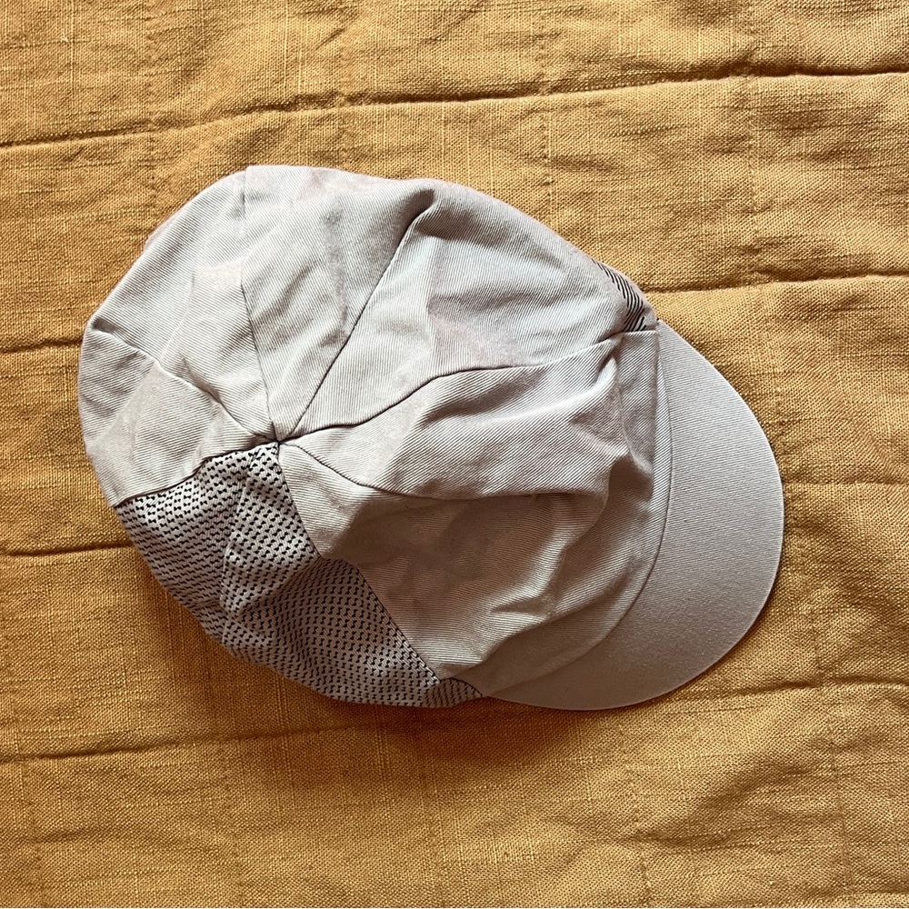 Ornot Cycling Cap, gray, black, and teal